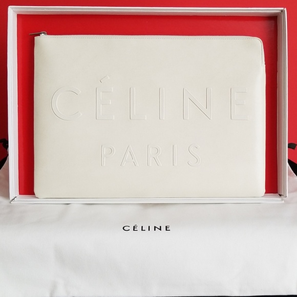 Celine Handbags - ❌SOLD🚫GENUINE CELINE PARIS XL CLUTCH BAG
